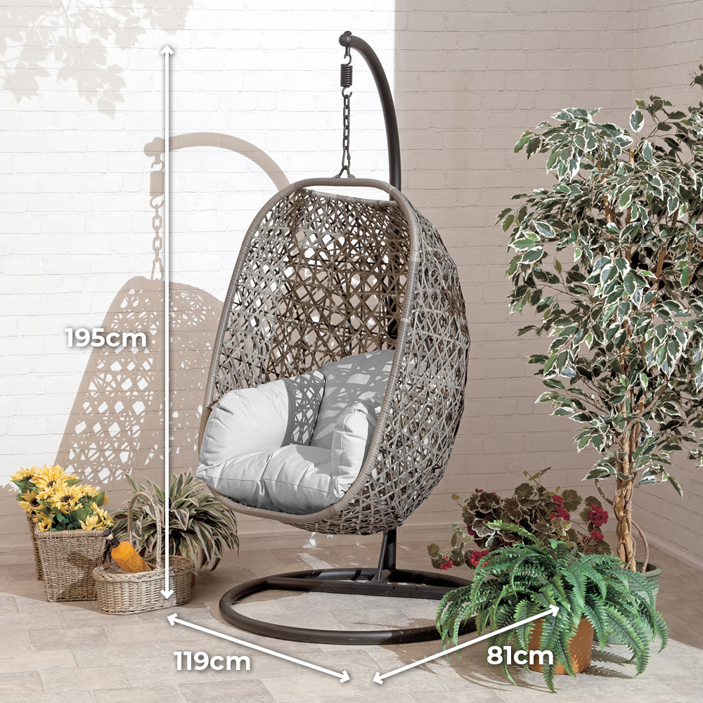 cane cocoon chair