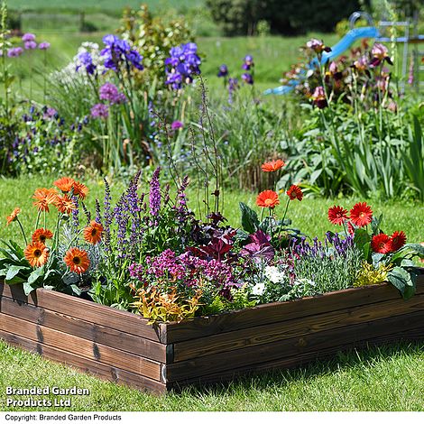 Garden Gear Wooden Raised Garden Bed - Gift