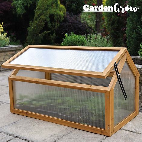 Garden Grow Wooden Cold Frame Thompson Morgan