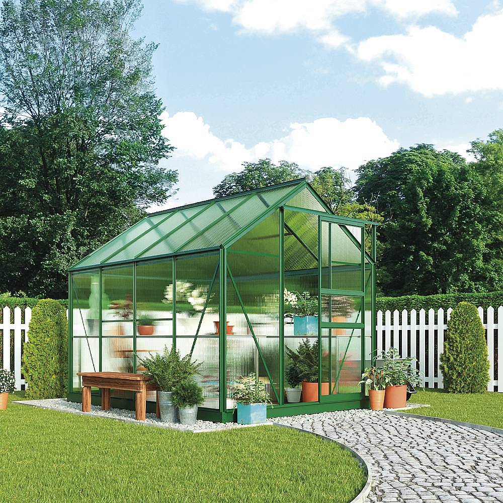 Garden Grow Traditional Greenhouse 6.2 X 8.3 X 6.6ft | Thompson & Morgan